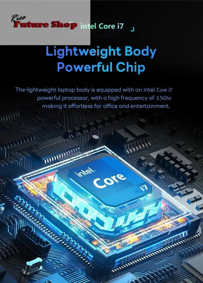 Ultra Slim i7 Laptop Computer PC 14.1" Intel Core i7 DSers