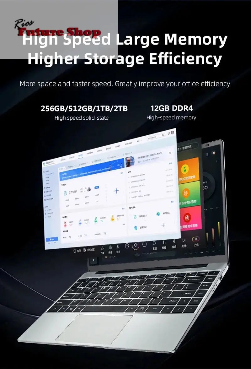 Ultra Slim i7 Laptop Computer PC 14.1" Intel Core i7 DSers