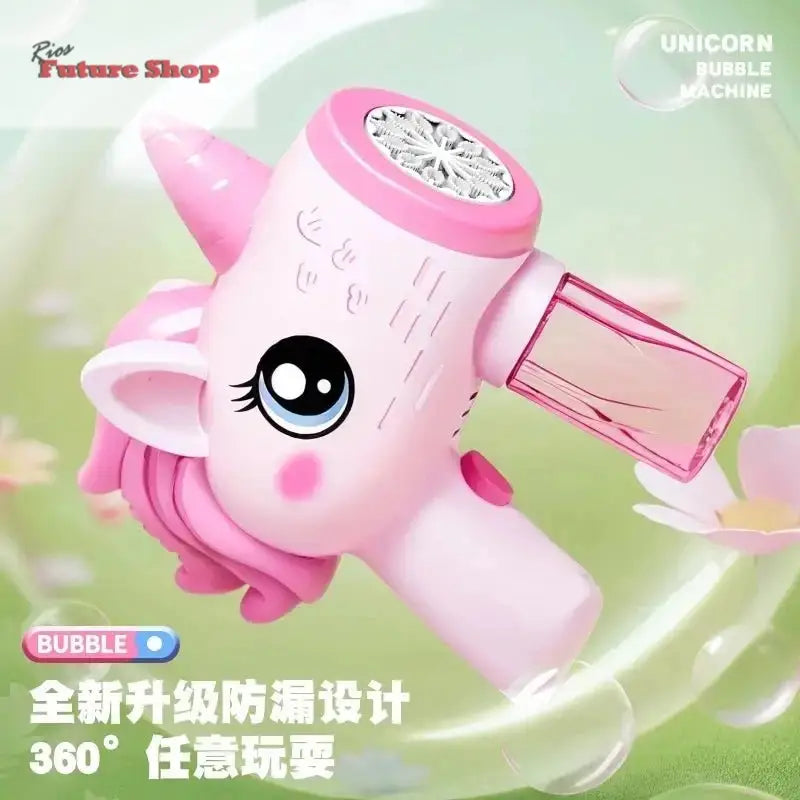 Unicorn electric bubble gun - Rios Future Shop