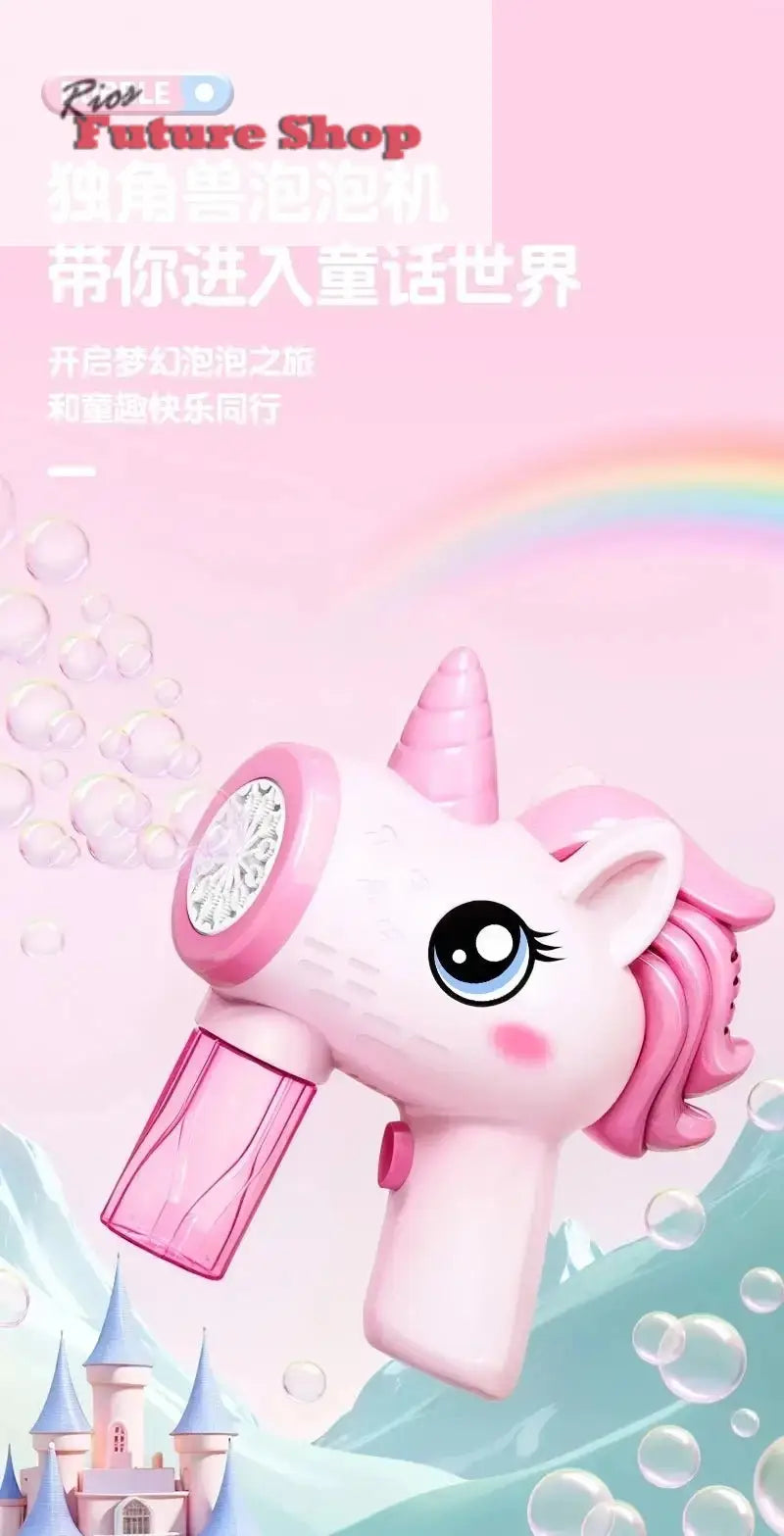 Unicorn electric bubble gun - Rios Future Shop