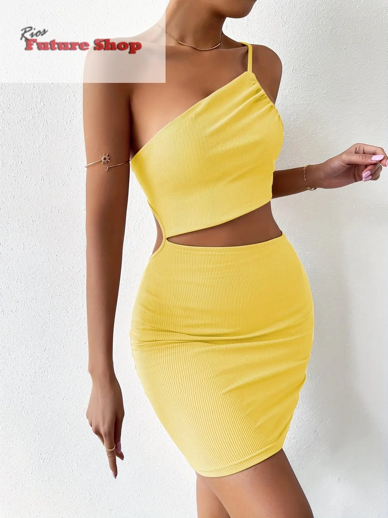 Women's Dresses Solid Sexy Backless One Shoulder DSersALIEXPRESS