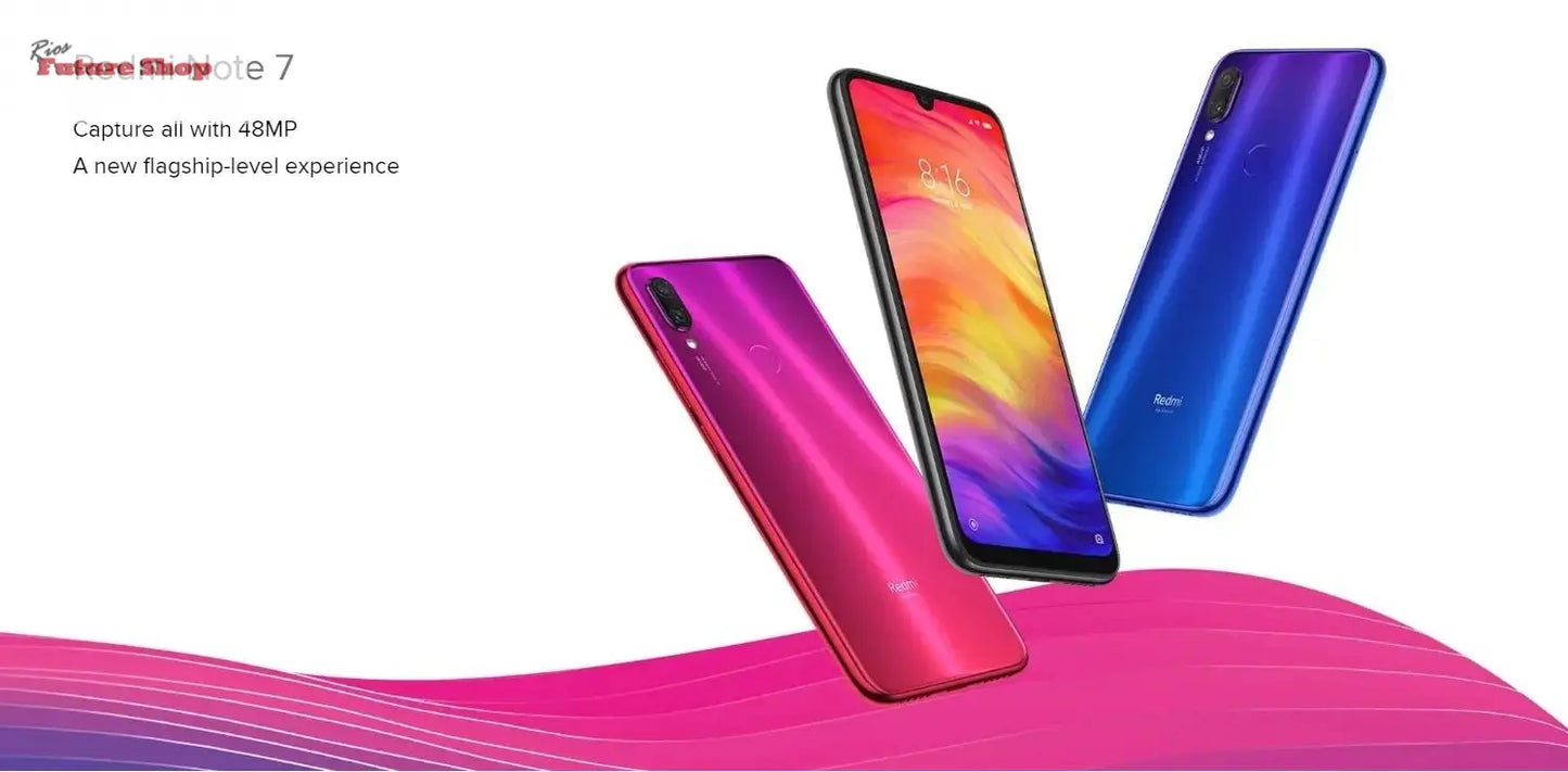 Xiaomi Redmi Note 7 PRO 6GB 128GB Original Smartphone Snapdragon - Rios Future Shop