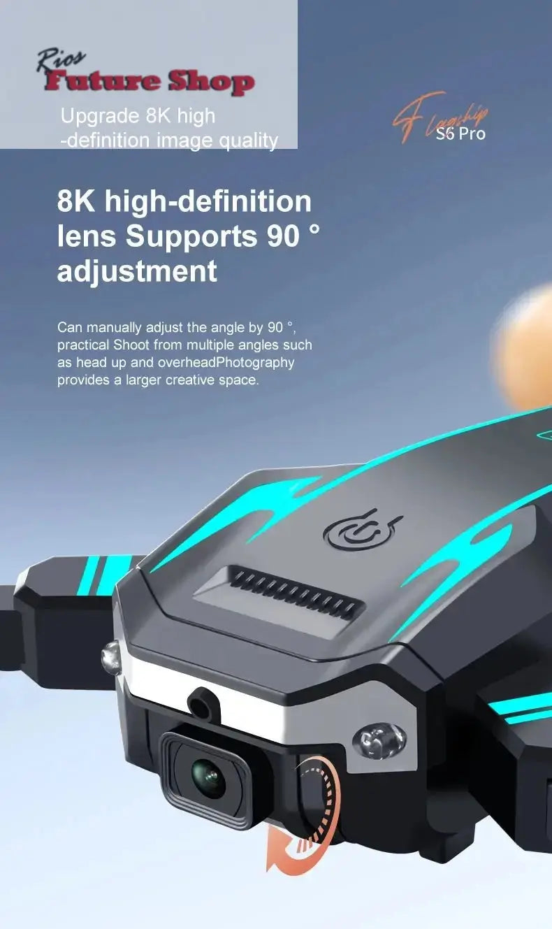 Xiaomi S6 pro Drone Aerial 8K HD Professional - Rios Future Shop