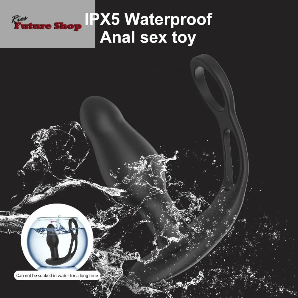Adult Sex Toys Anal Vibrator,Prostate Massager with Remote Control - Rios Future Shop