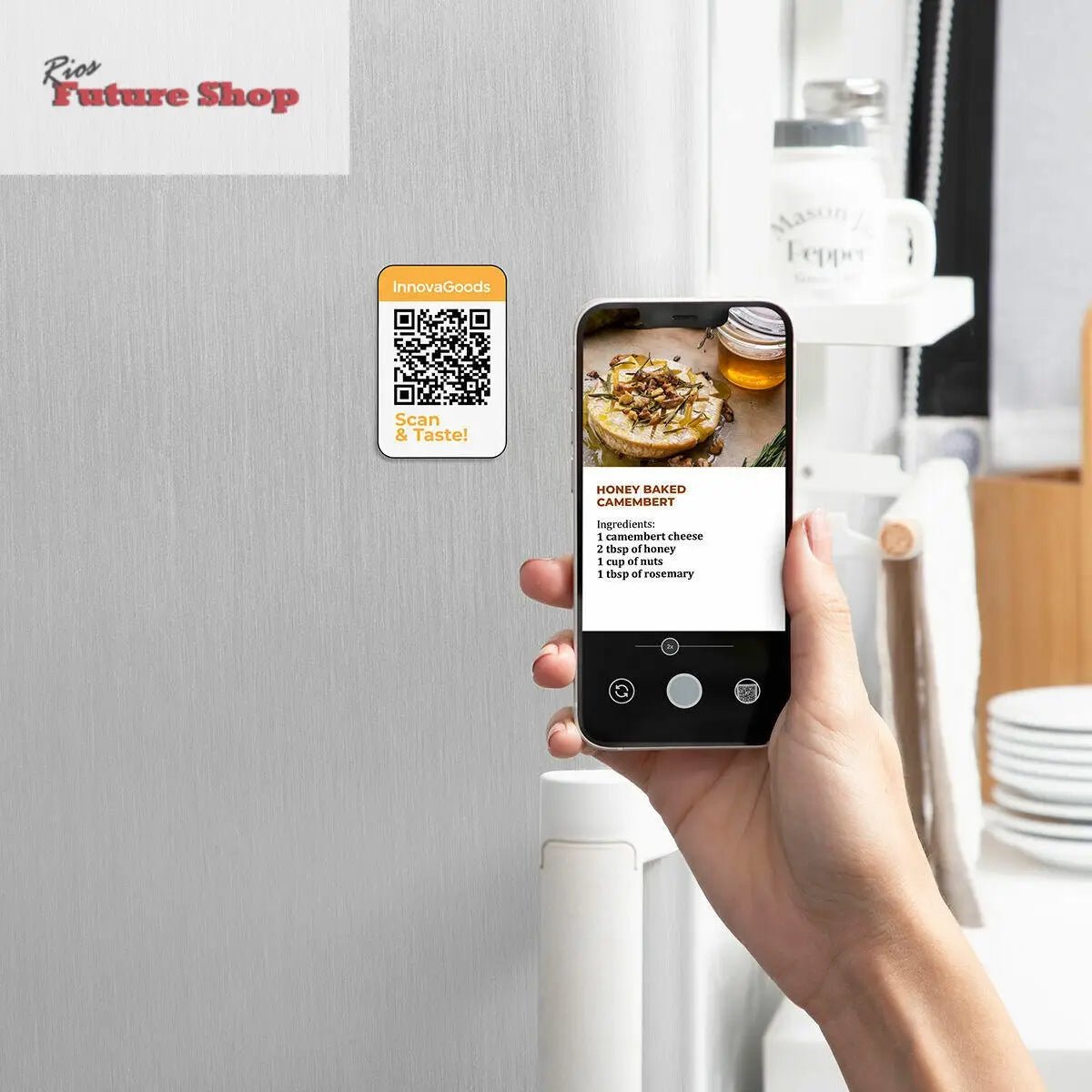 Airfry com Grill, Acessórios e Receitario I 12-1- 3400W 6L - Rios Future Shop