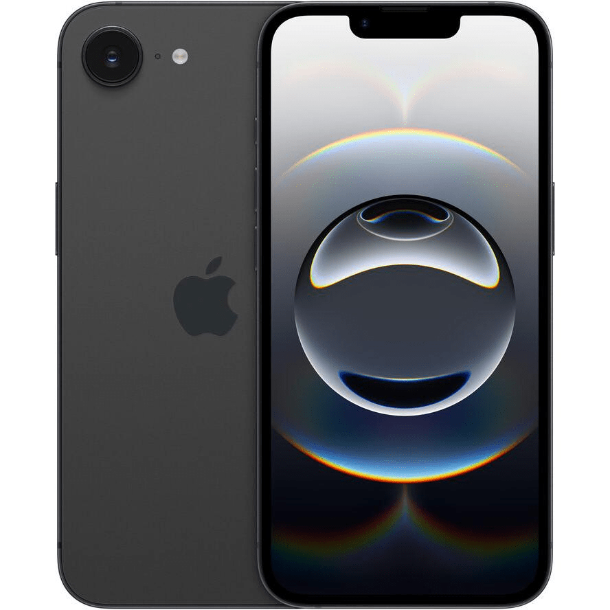 Apple iPhone 16e 8/128GB 5G Dual SIM Okostelefon - Fekete (MD1Q4ZD/A)-0