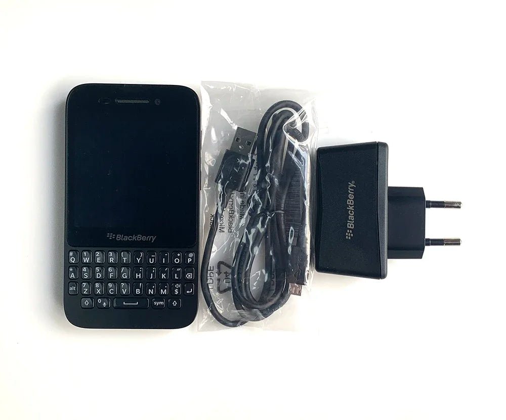 Blackberry Q5 4G Mobile Phone Unlocked 3.1" 2GB RAM 8GB ROM 5MP+2MP WIFI GPS q5 phone QWERTY Keyboard BlackBerryOS cellphone DSersALIEXPRESS