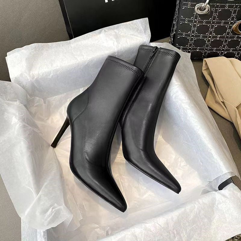 Botas Martin de salto agulha com salto agulha - Rios Future Shop