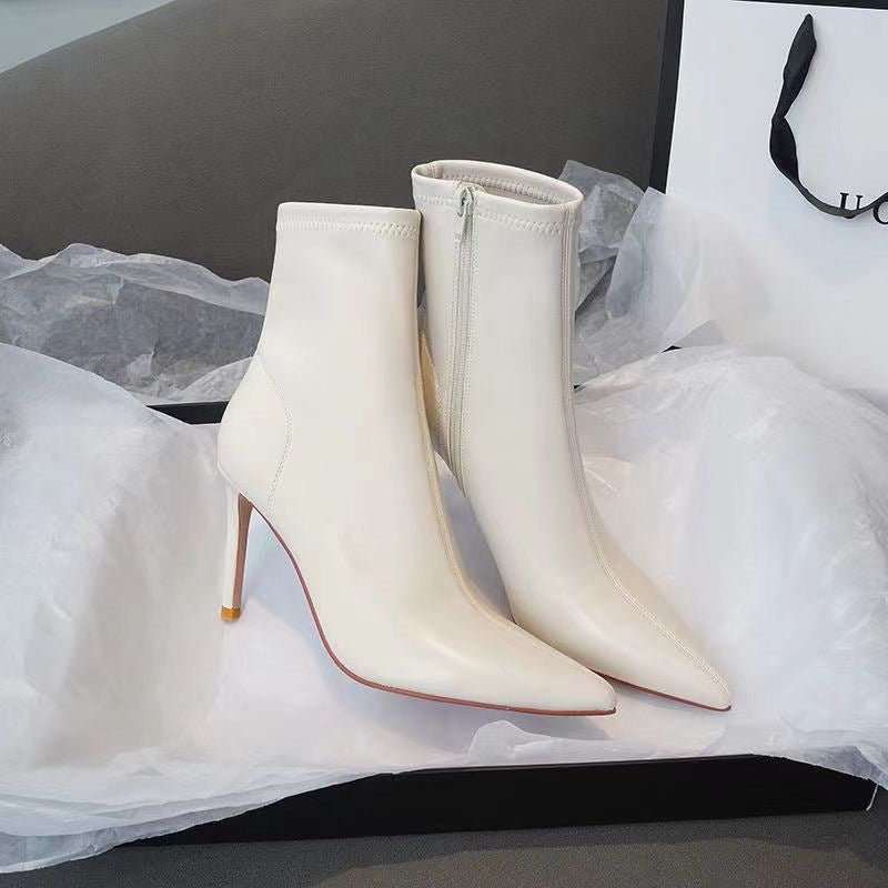Botas Martin de salto agulha com salto agulha - Rios Future Shop