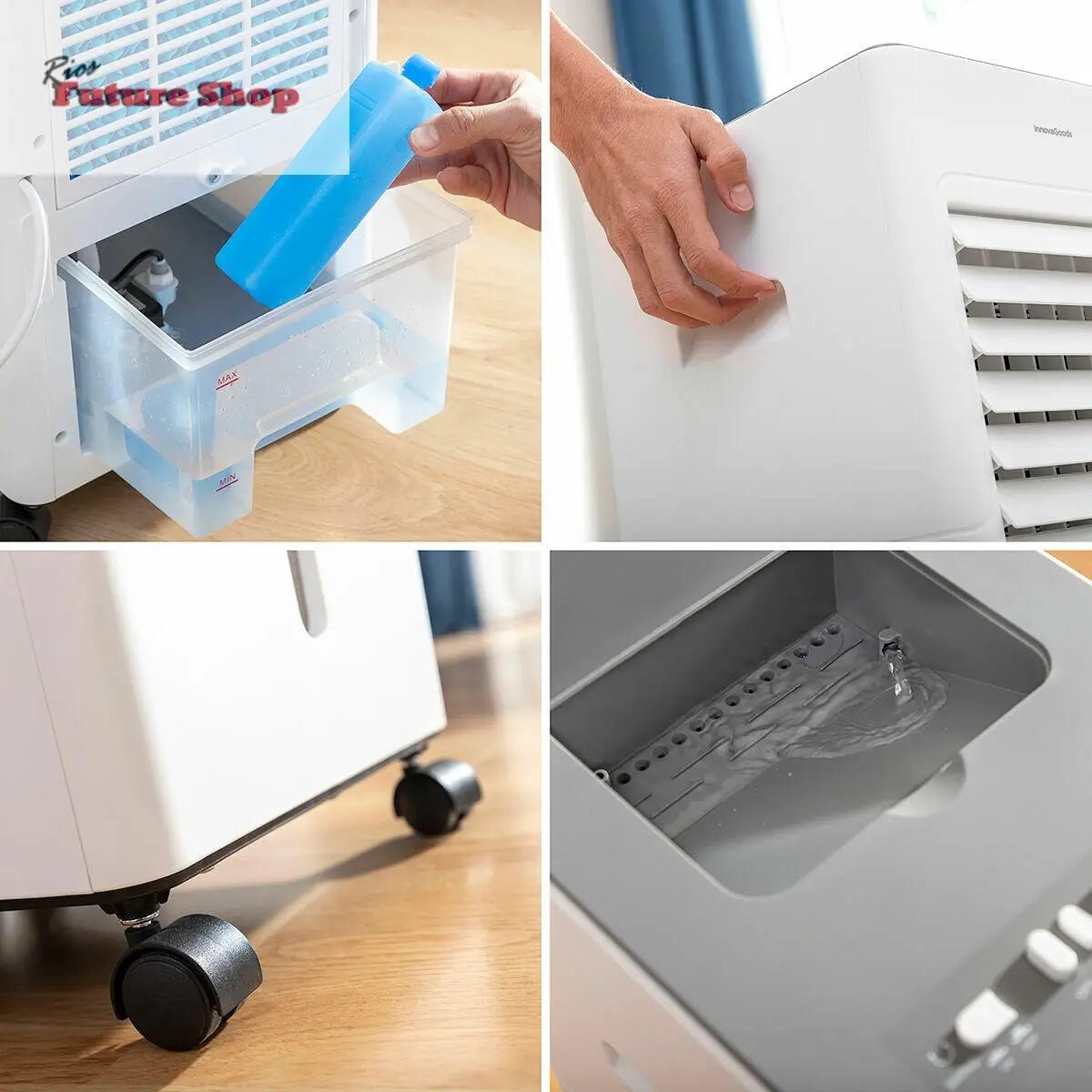 Climatizador Portátil Multifunción Air 5L 65 W - Rios Future Shop