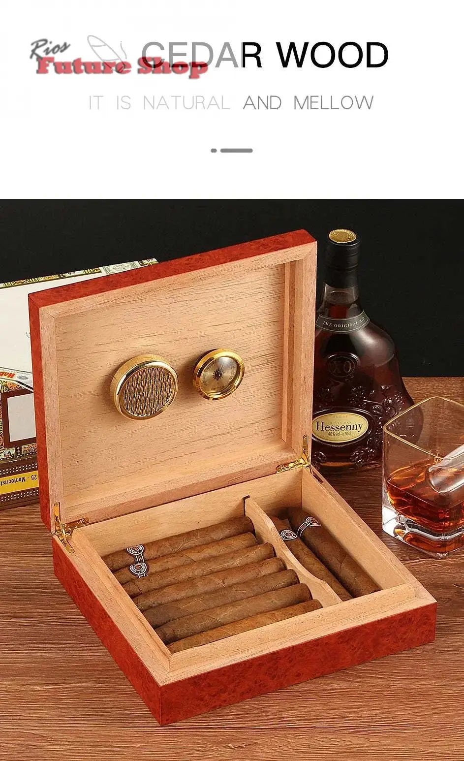 Cohiba Cedar Wood Travel Humidor DSersUSA