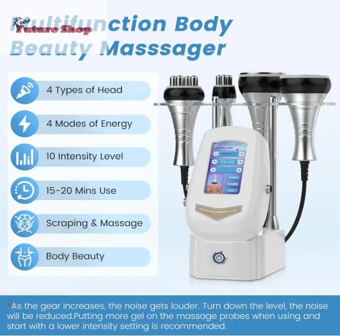 Cozion 40 K Máquina anticelulite massajador anti - celulítico - Rios Future Shop