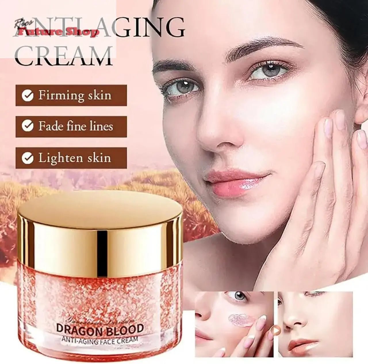 Crema de Cara Antiedad Sangre de Dragon 50g - Rios Future Shop