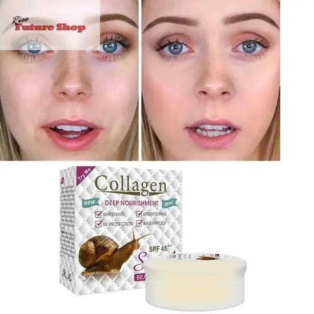 Crema facial de Colágeno de caracol - Rios Future Shop