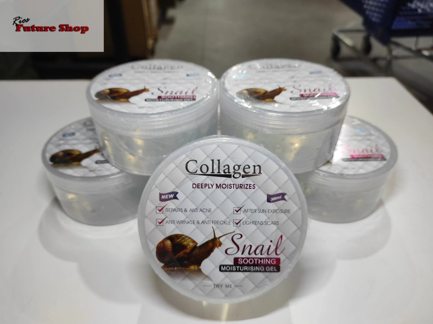 Crema facial de Colágeno de caracol - Rios Future Shop