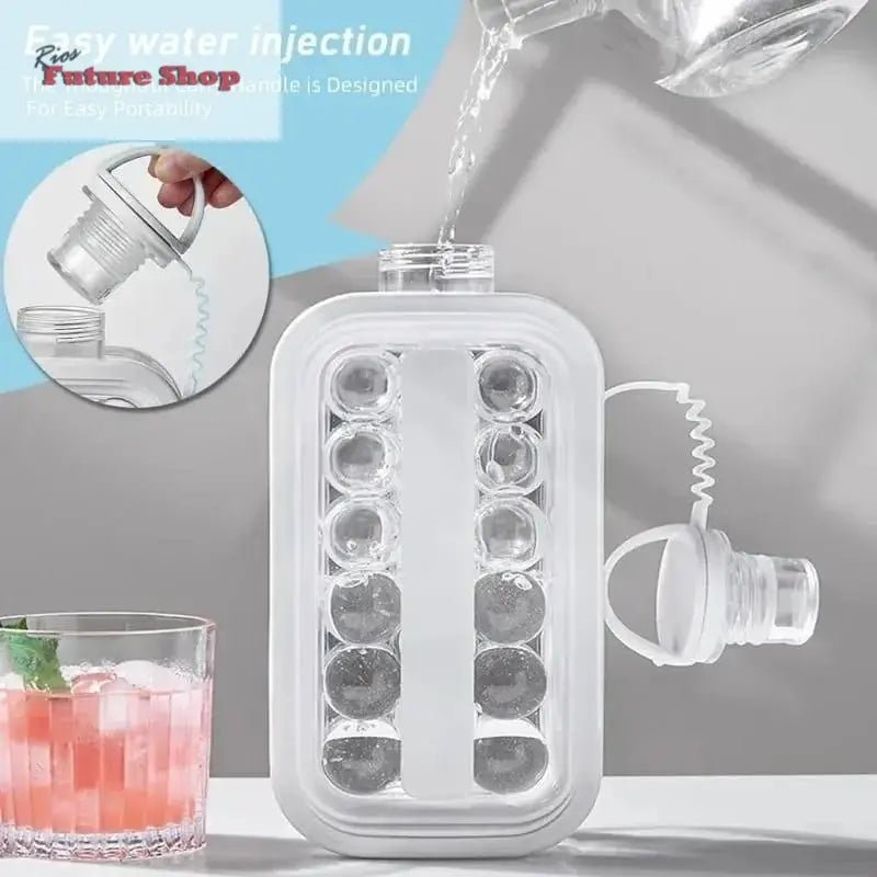 Cubitera de hielo en forma de botella Dropea