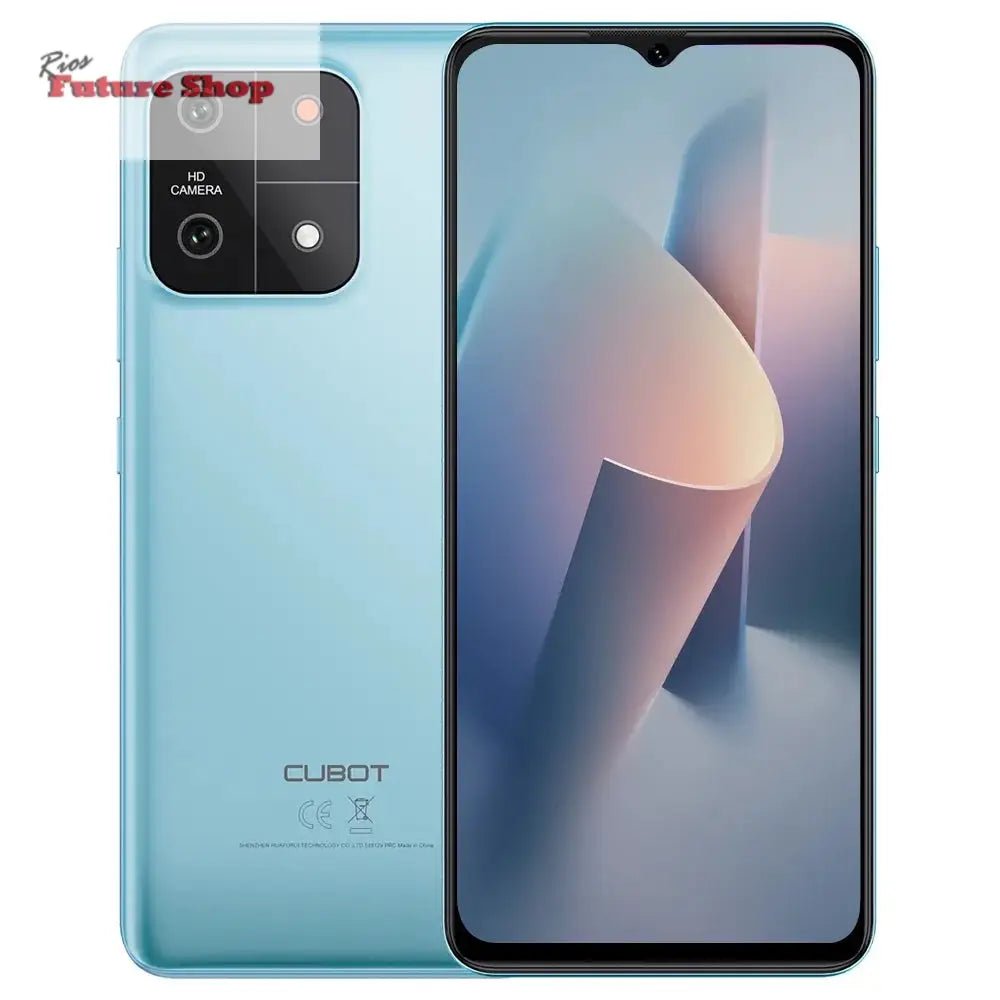 Cubot A1 Smartphone 6.56" HD+Screen 8GB(4GB+4GB)RAM 128GB ROM Octa core Android 13 5100mAh Battery Face ID 13MP Camera Cellphone - Rios Future Shop