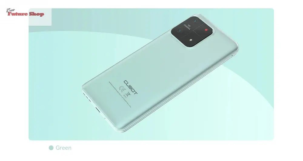 Cubot A1 Smartphone 6.56" HD+Screen 8GB(4GB+4GB)RAM 128GB ROM Octa core Android 13 5100mAh Battery Face ID 13MP Camera Cellphone - Rios Future Shop