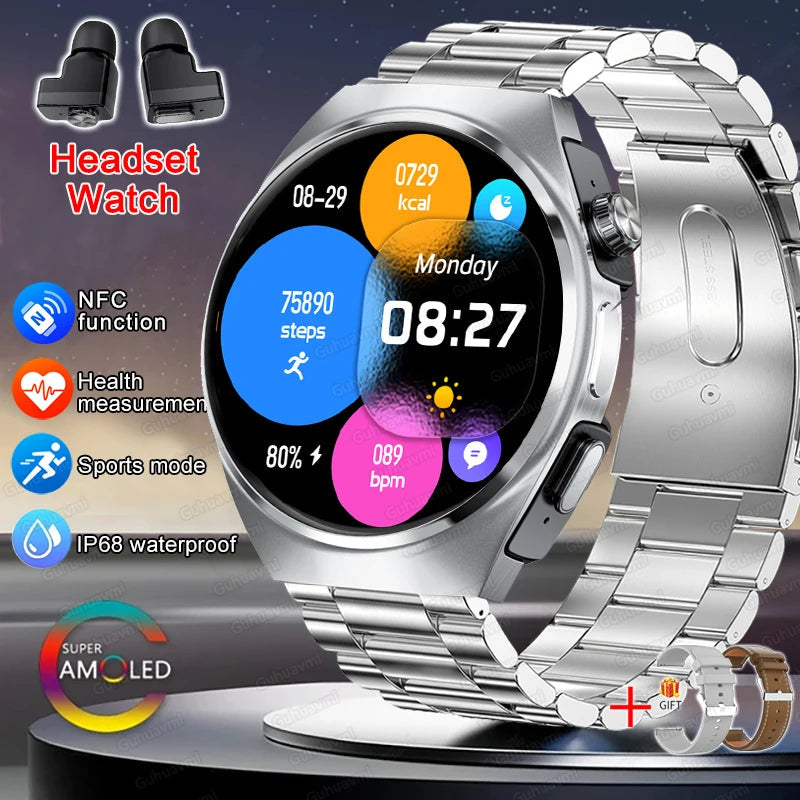 Xiaomi Smartwatch 2 in 1 With Earbuds AliDrop