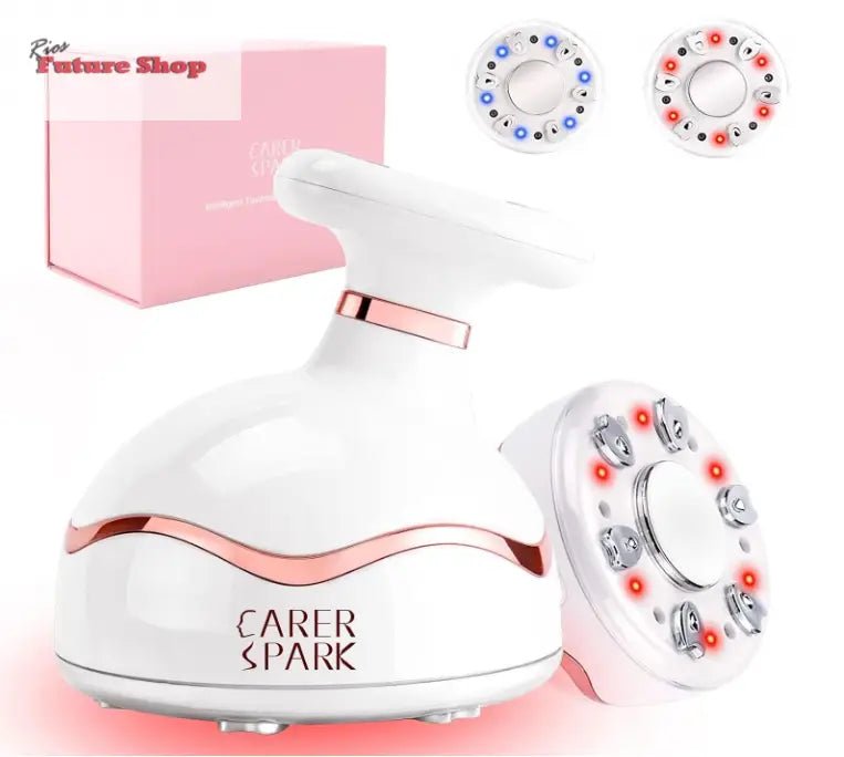 Dispositivo de beleza ultrassónico máquina, corpo de ultra - som 6 em 1 RF EMS fototerapia - Rios Future Shop