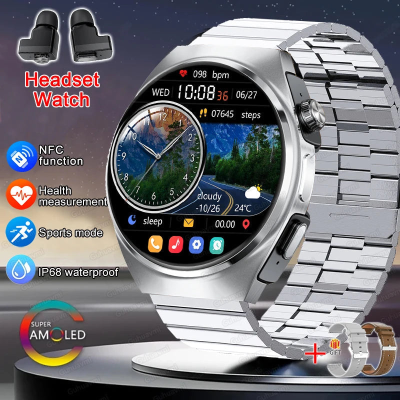 Xiaomi Smartwatch 2 in 1 With Earbuds AliDrop
