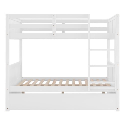 Full Over Full Bunk Bed With Twin Size Trundle - Rios Future Shop