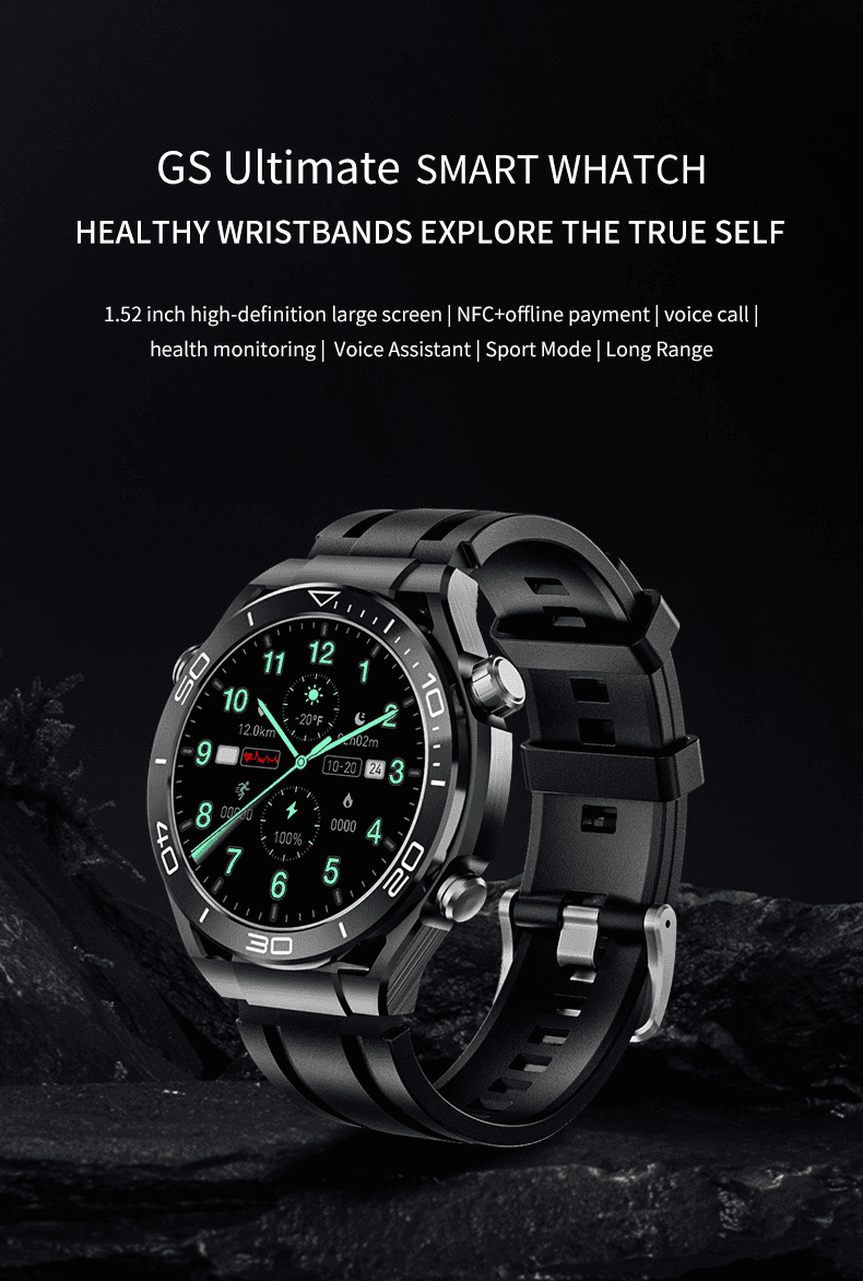 GS ultimate full touch screen smartwatch - Rios Future Shop