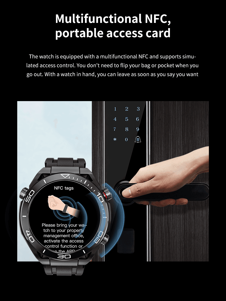 GS ultimate full touch screen smartwatch - Rios Future Shop