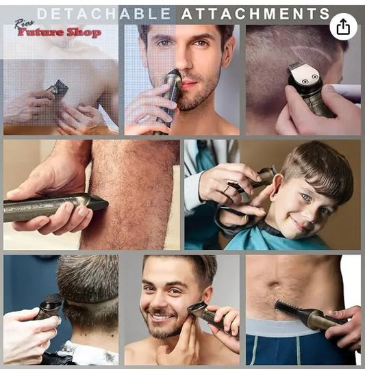 Hatteker Máquina de cortar cabelo e barba - Rios Future Shop