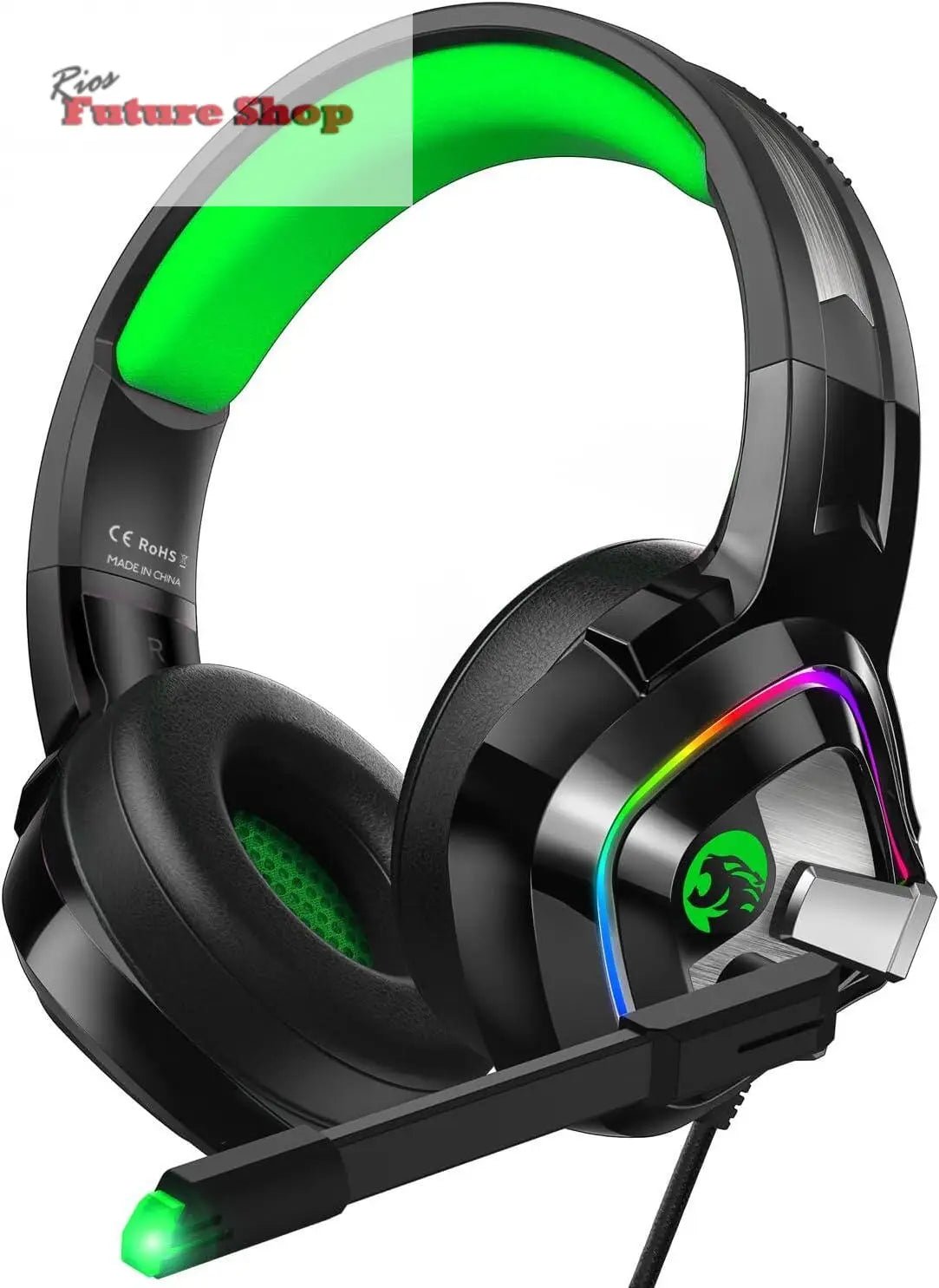 Headset Gaming A66 -Mic e Noise Canceling - Rios Future Shop