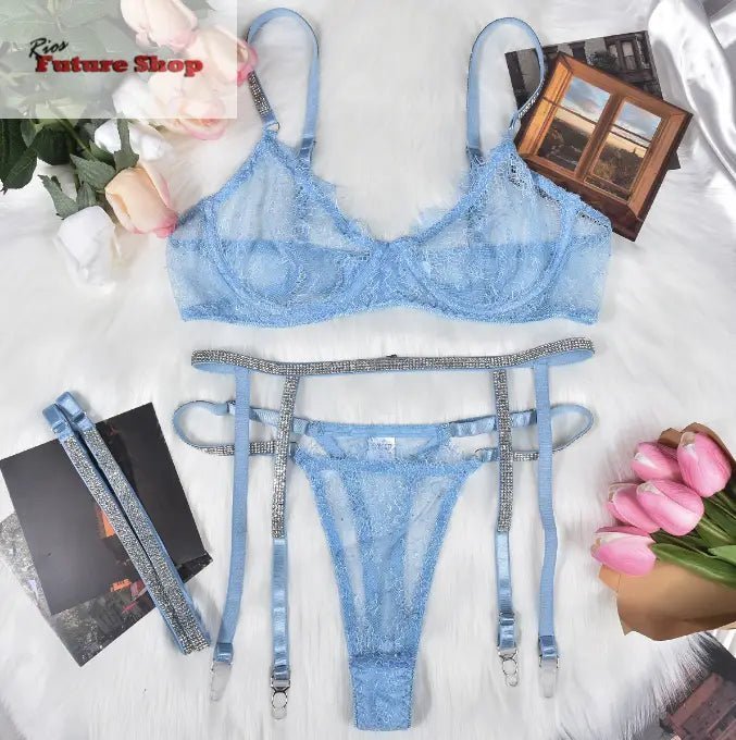 Hot Drill Ribbon Sexy Lingerie - Rios Future Shop