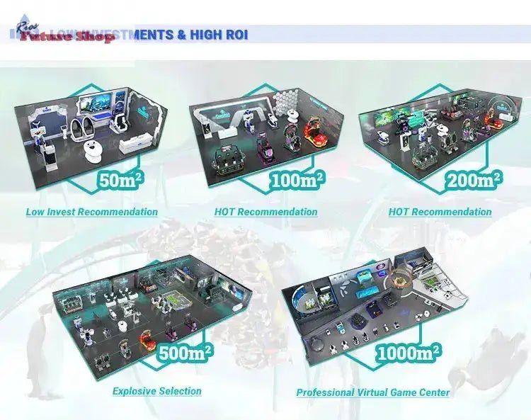 Indoor VR Entertainment Virtual Reality Motion Ride - Rios Future Shop