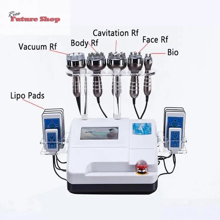 kim8 40k cavitation Radio Frequency Vacuum Bipolar Machine Slimming Beauty Equipment - Rios Future Shop