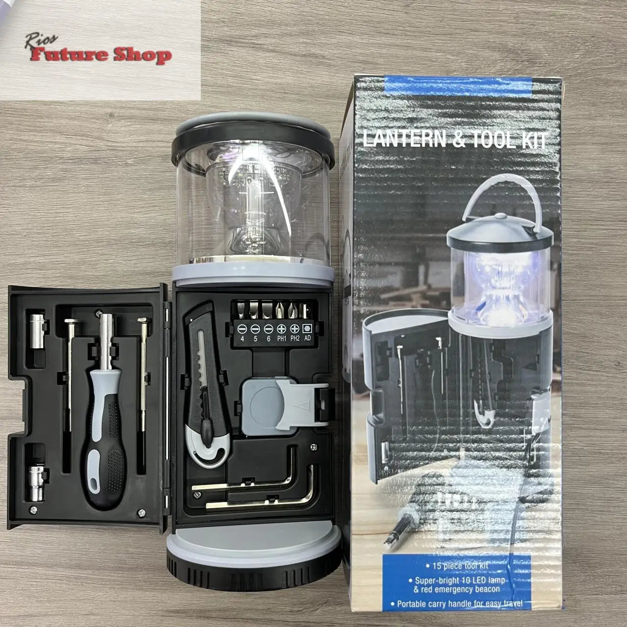 Lampada SOS com Ferramentas - Rios Future Shop