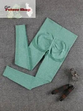 Leggins Mujer Push Up turquesa L/XL - Rios Future Shop