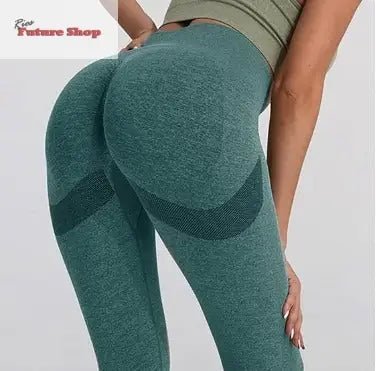 Leggins Mujer Push Up turquesa L/XL - Rios Future Shop