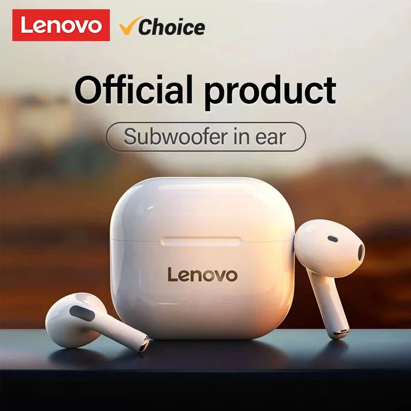 Lenovo lp40 sem fio bluetooth fones de ouvido tws controle toque fone de ouvido jogos hd chamada com microfone 2025 nova escolha - Rios Future Shopairpods