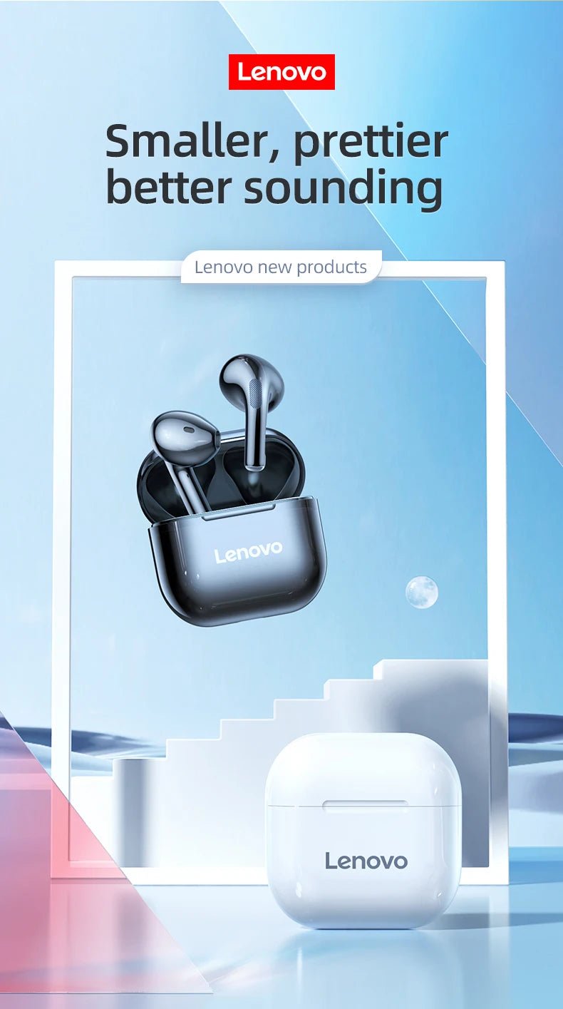 Lenovo lp40 sem fio bluetooth fones de ouvido tws controle toque fone de ouvido jogos hd chamada com microfone 2025 nova escolha - Rios Future Shopairpods