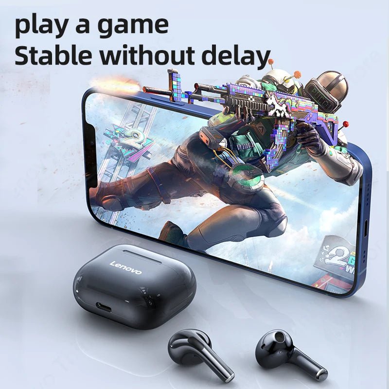 Lenovo lp40 sem fio bluetooth fones de ouvido tws controle toque fone de ouvido jogos hd chamada com microfone 2025 nova escolha - Rios Future Shopairpods