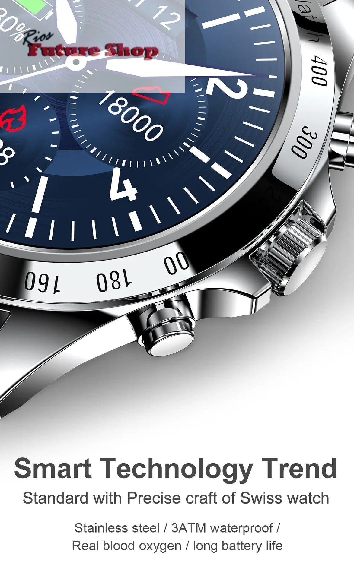 LW09 Business SmartWatch - Rios Future Shop