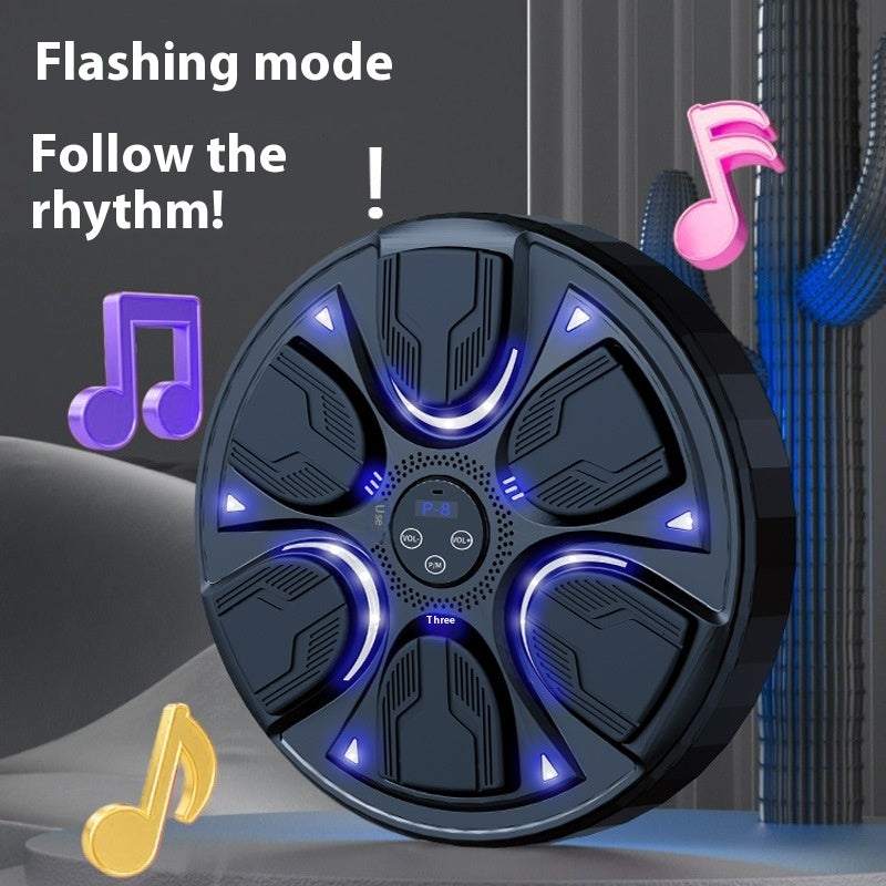 Máquina de boxe com música inteligente, equipamento de treinamento de alvo de parede de boxe para perda de peso em casa - Rios Future Shop