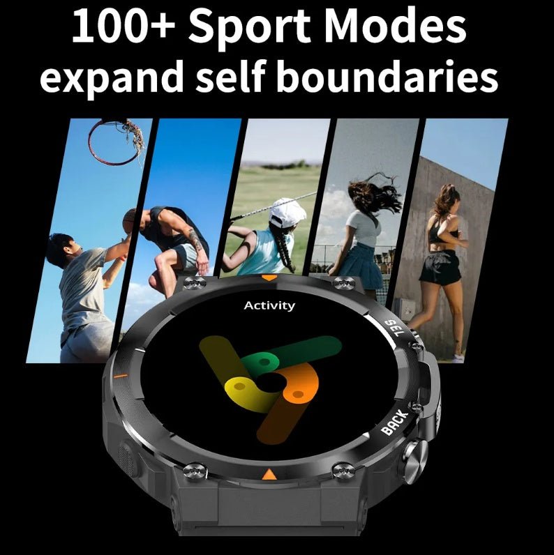 MAX18 Men Smartwatch AMOLED1.43inch - Rios Future Shop