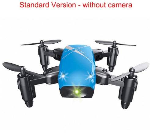 Micro Foldable RC Drone 3D Bearing Steering Wheel Remote Control Quadcopter Toys With Camera WiFi APP Control Helicopter Dron Kids Gift - Rios Future Shop