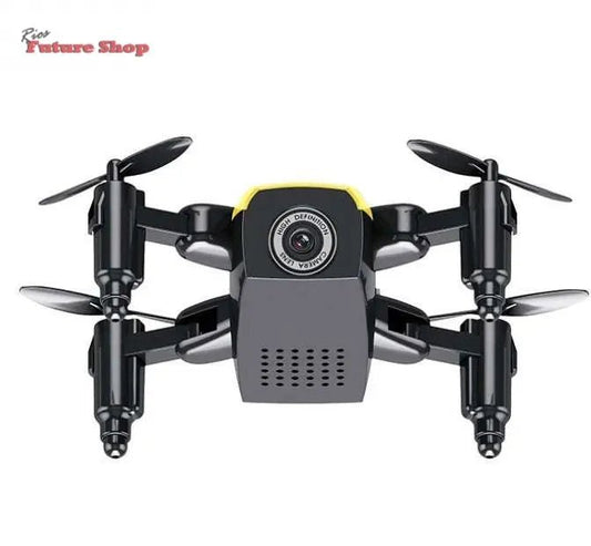 Micro Foldable RC Drone 3D Bearing Steering Wheel Remote Control Quadcopter Toys With Camera WiFi APP Control Helicopter Dron Kids Gift - Rios Future Shop