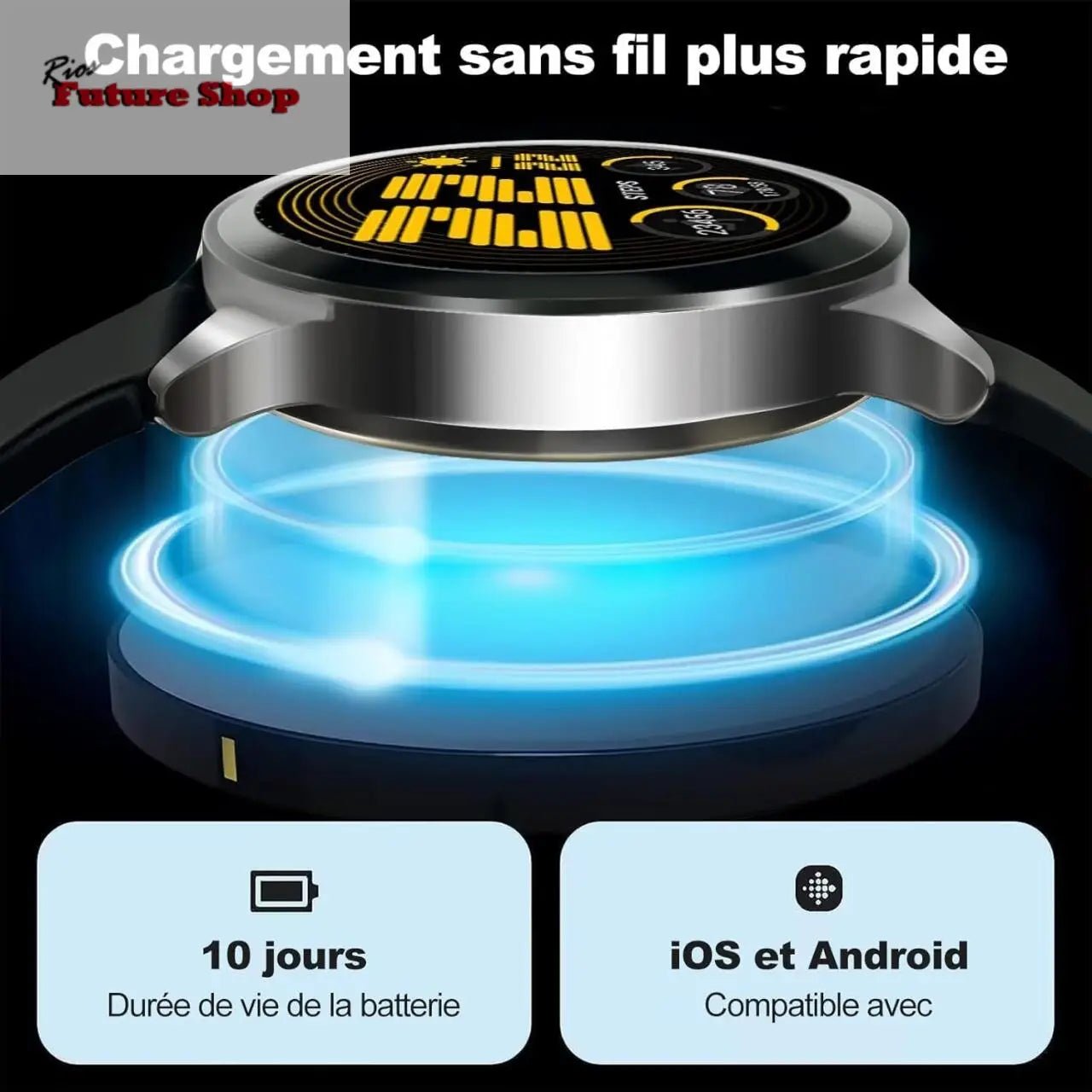 MS3 Smartwatch RIOS FUTURE SHOP - Rios Future Shop