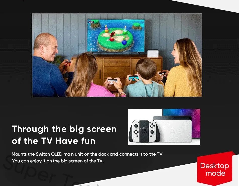 Nintendo Switch OLED Model 7 Inch Screen Video Game - Rios Future Shop