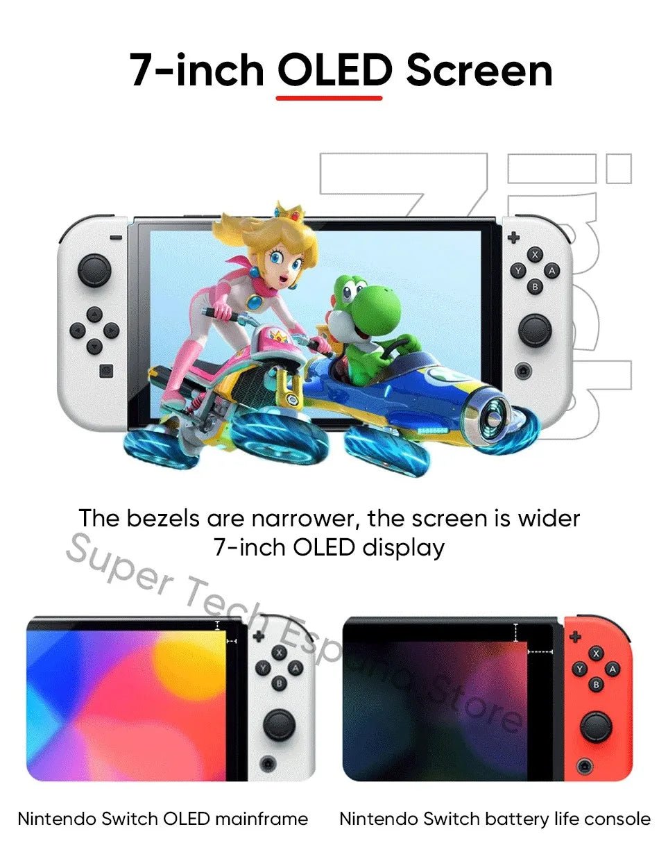 Nintendo Switch OLED Model 7 Inch Screen Video Game - Rios Future Shop