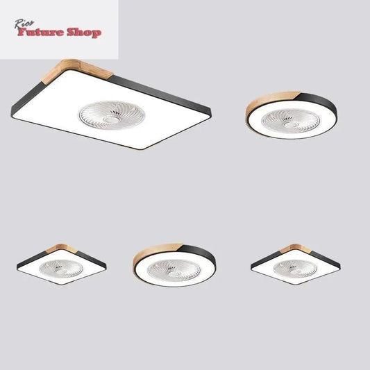 Nordic Hall Fan Lamp Bedroom Dining Room Set - Rios Future Shop