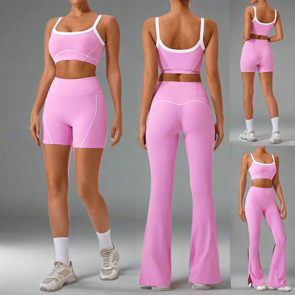 Outdoor Sports Yoga Suits Women's Spaghetti Strap Fitness Set - Rios Future Shop