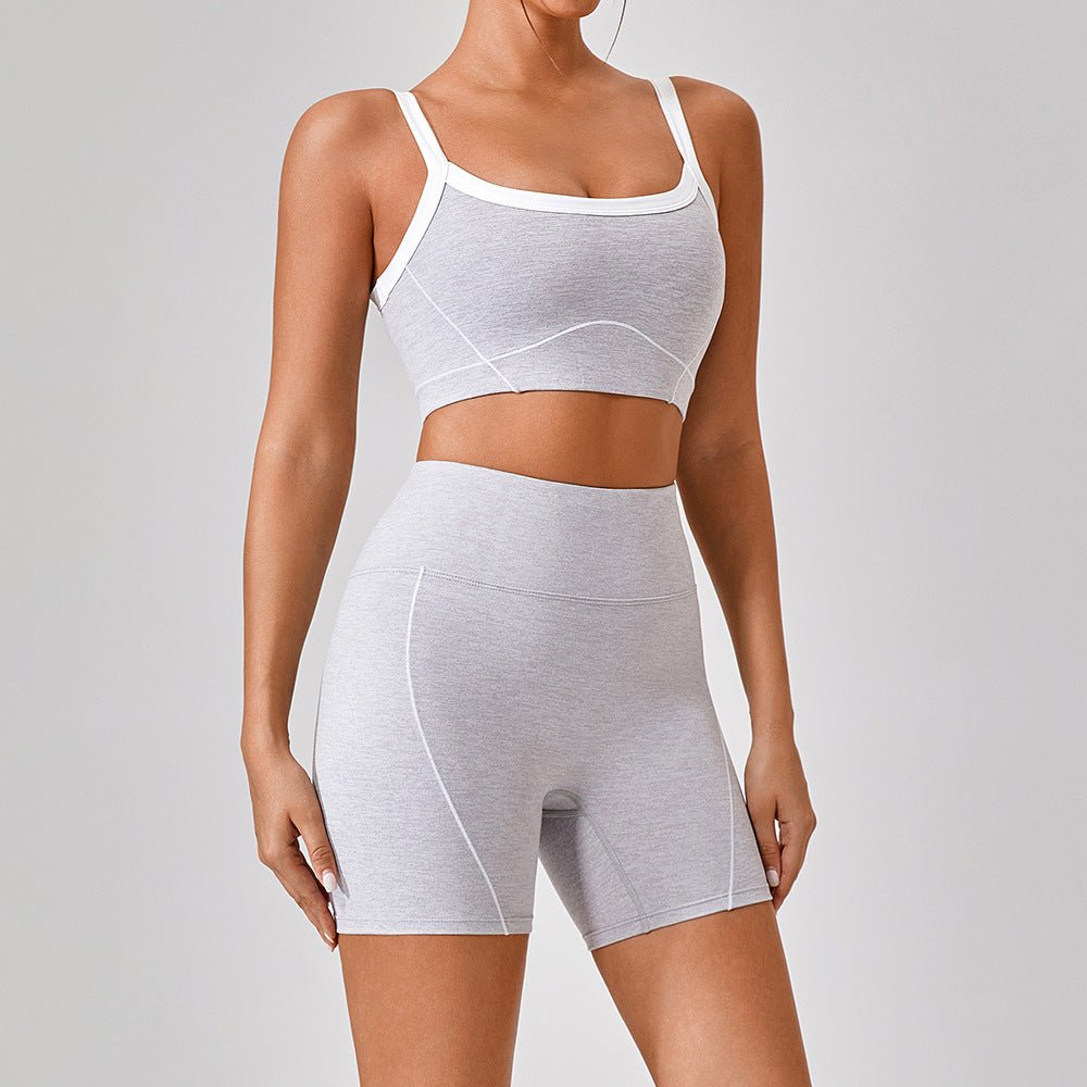 Outdoor Sports Yoga Suits Women's Spaghetti Strap Fitness Set - Rios Future Shop